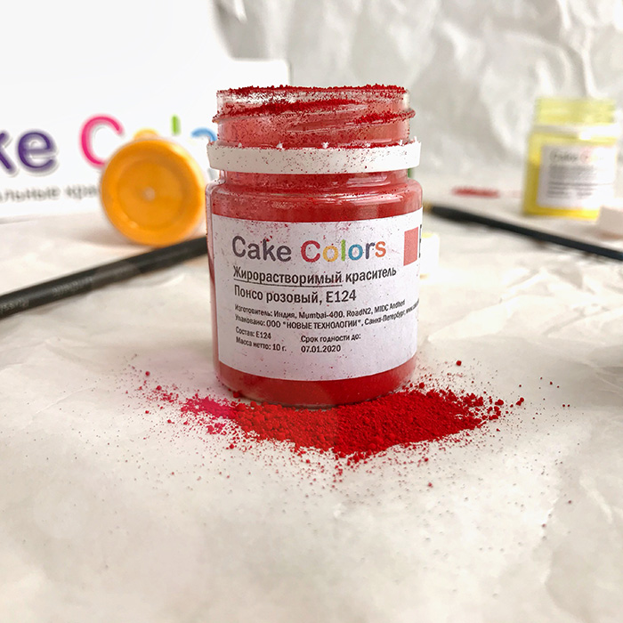 Жирорастворимые красители Cake Colors